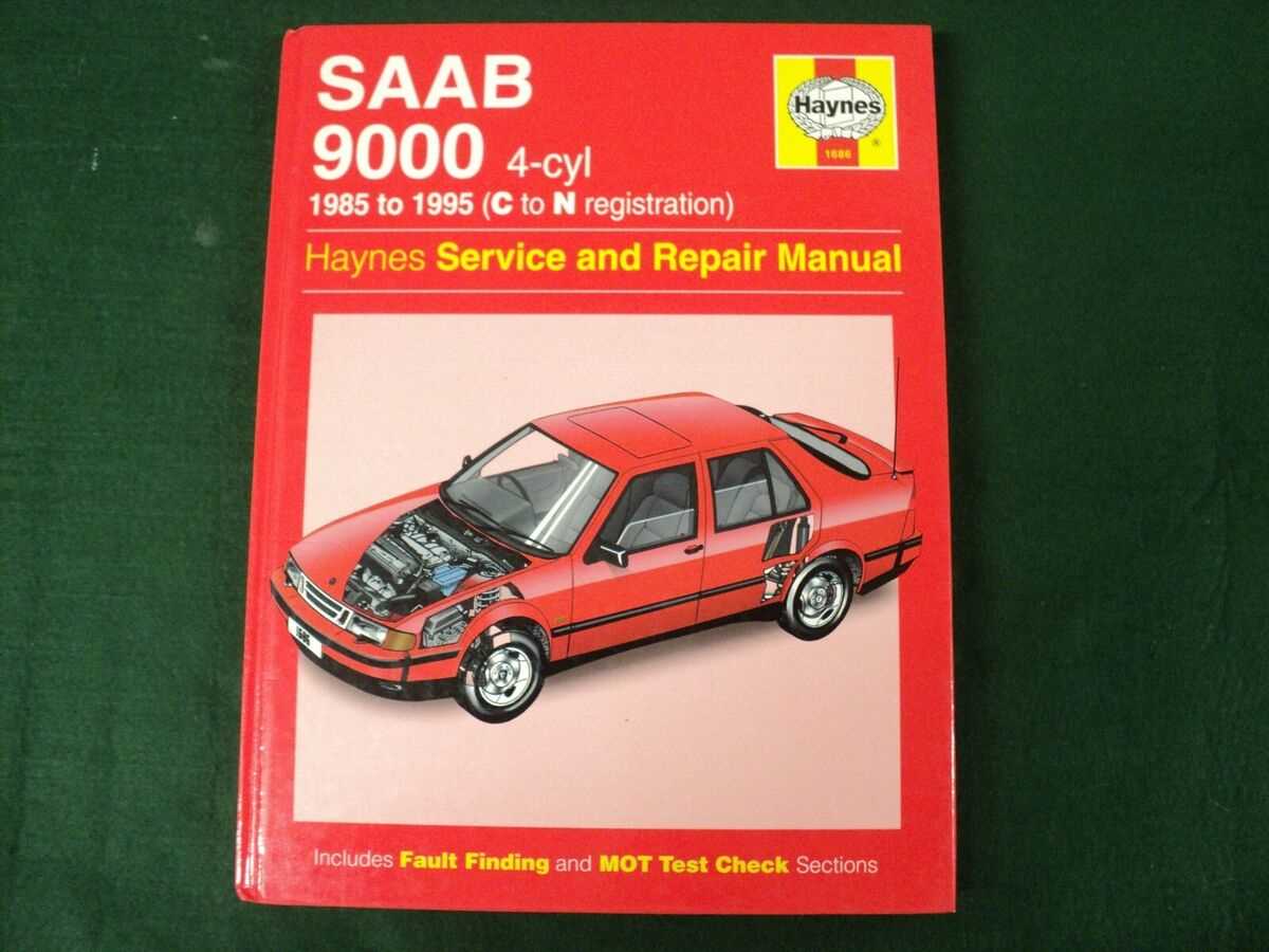 saab 9000 repair manual