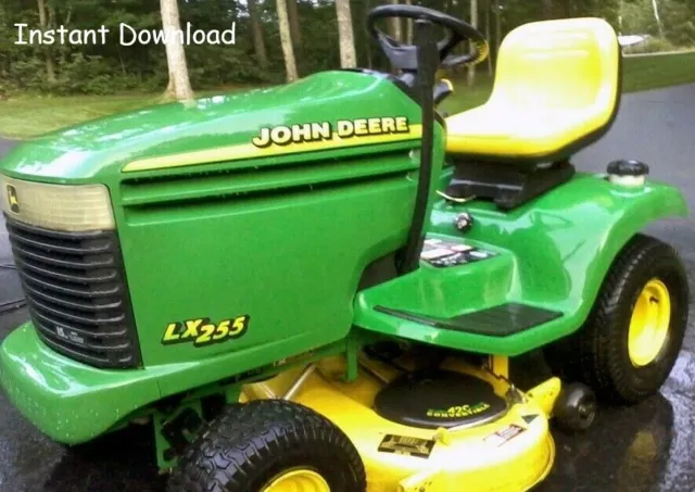 john deere lx277 repair manual