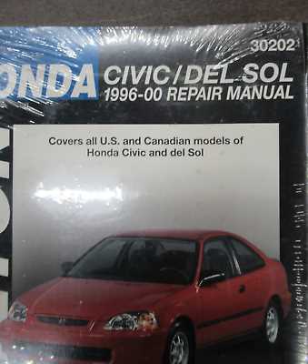 2000 honda civic repair manual