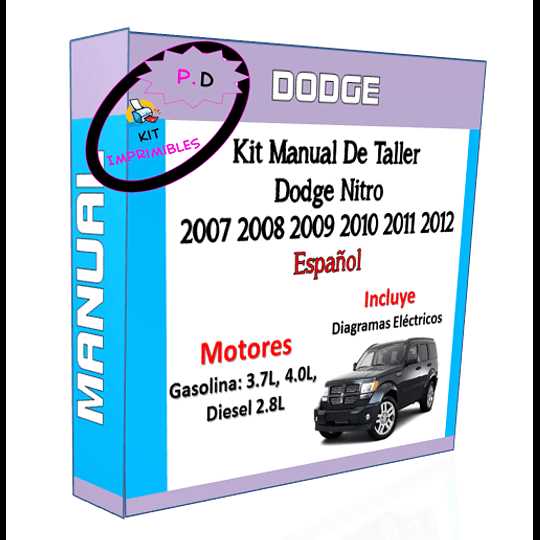 2008 dodge nitro repair manual