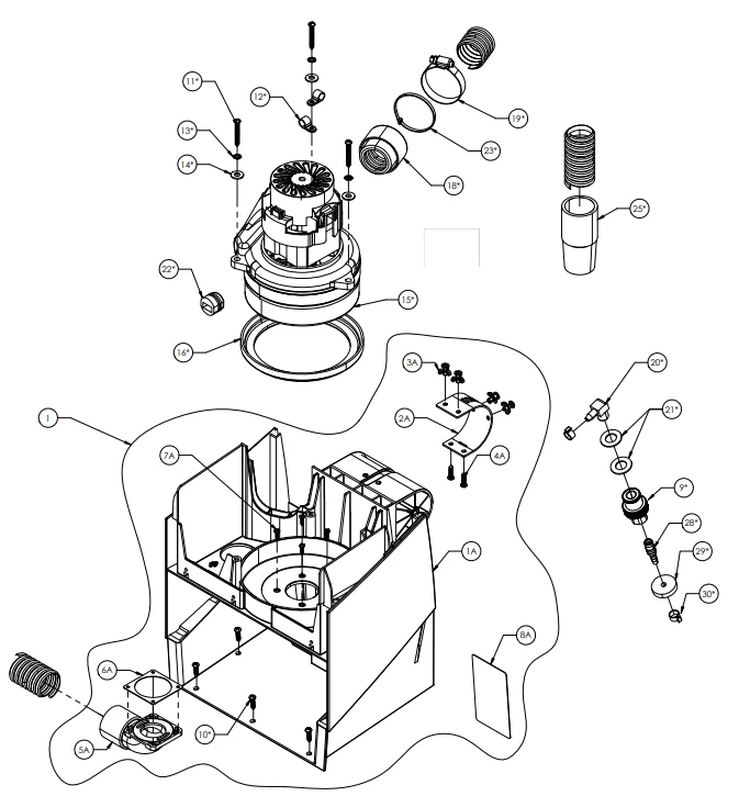 repair manual rug doctor deep carpet cleaner parts diagram