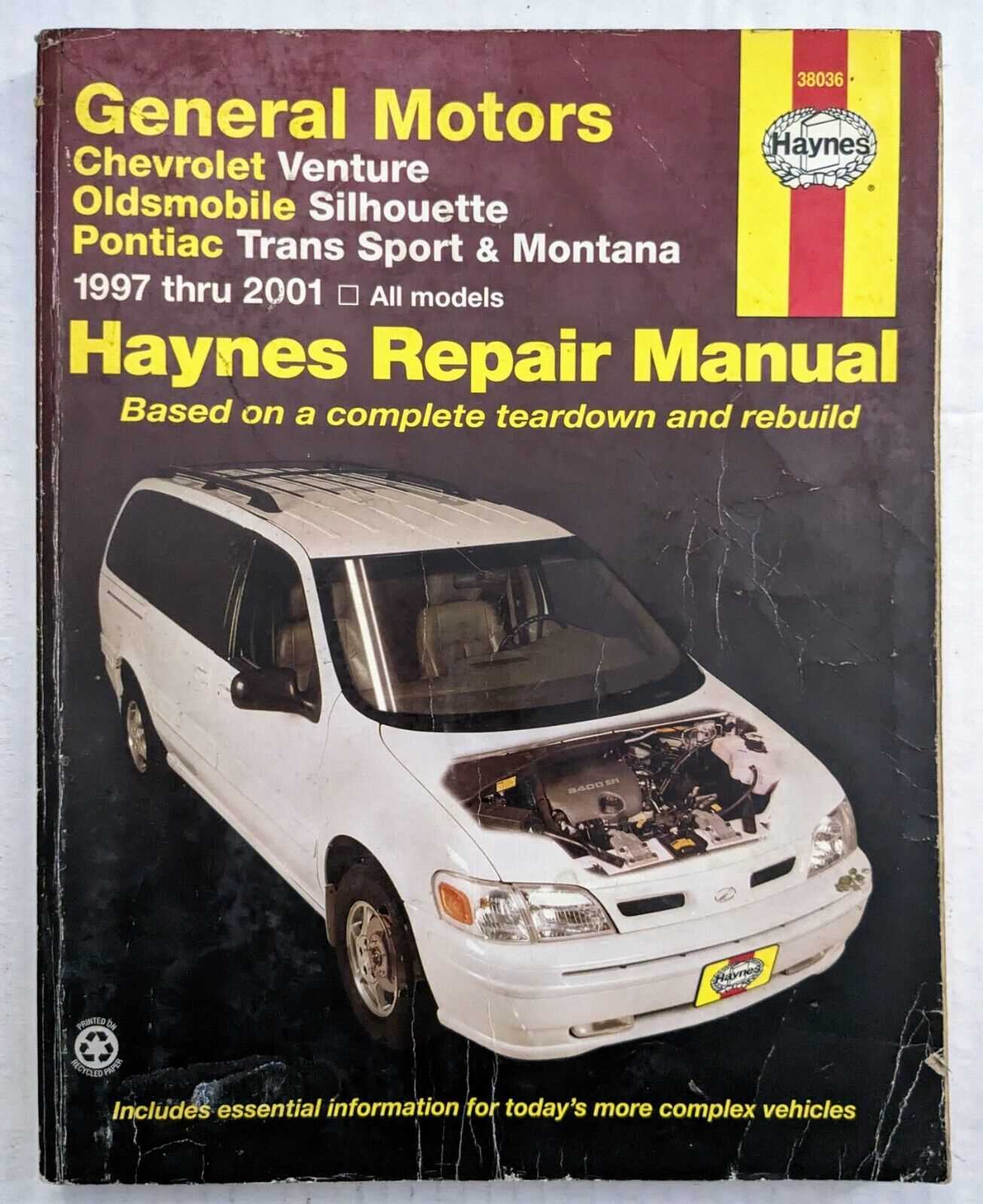 chevy venture repair manual