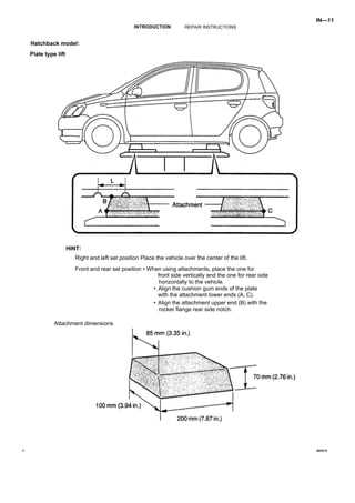 repair manual for toyota yaris