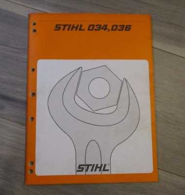 stihl 036 repair manual