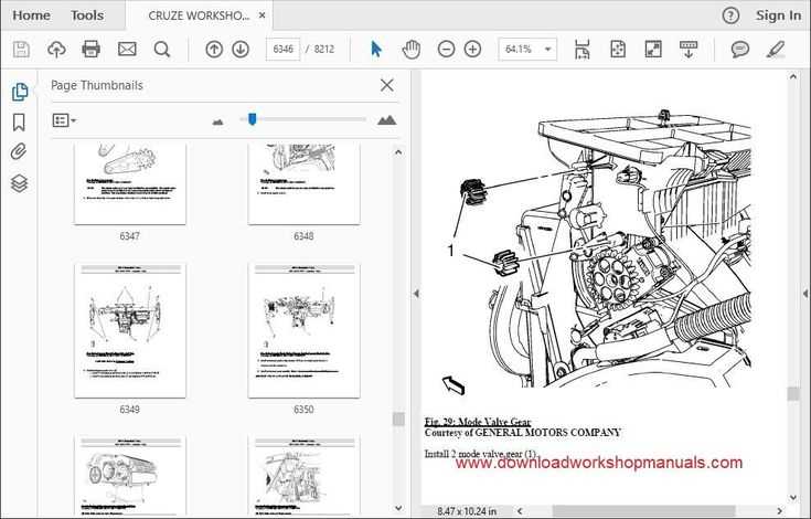 2015 chevy cruze repair manual