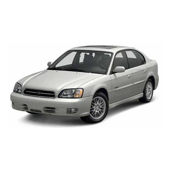 subaru legacy repair manual