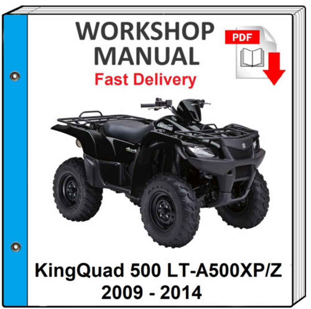 suzuki king quad 300 repair manual