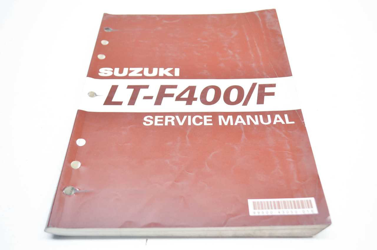 suzuki ltf400 repair manual