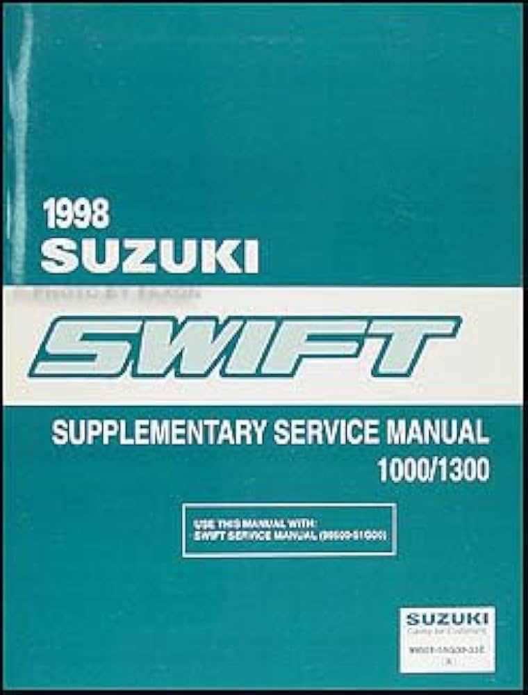 suzuki swift repair manual