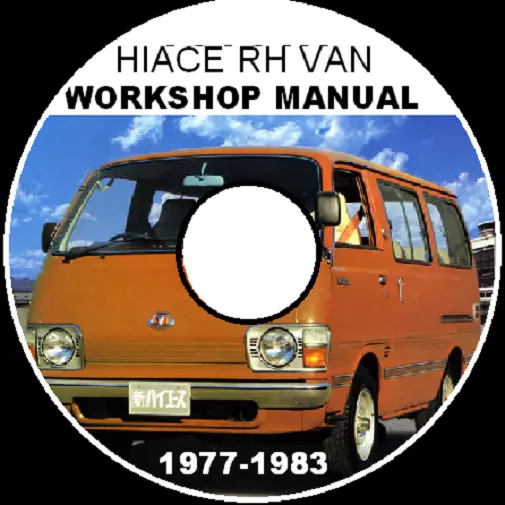 toyota hiace workshop repair manual 1989 to 2012