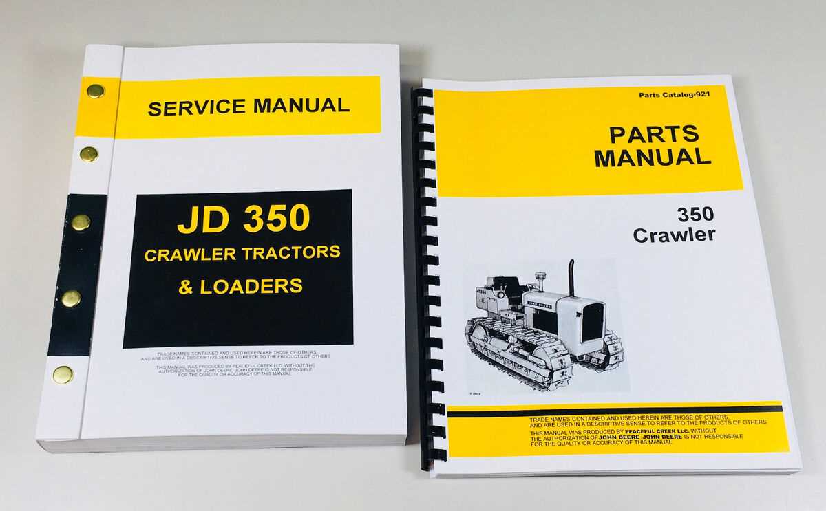 john deere 350 repair manual