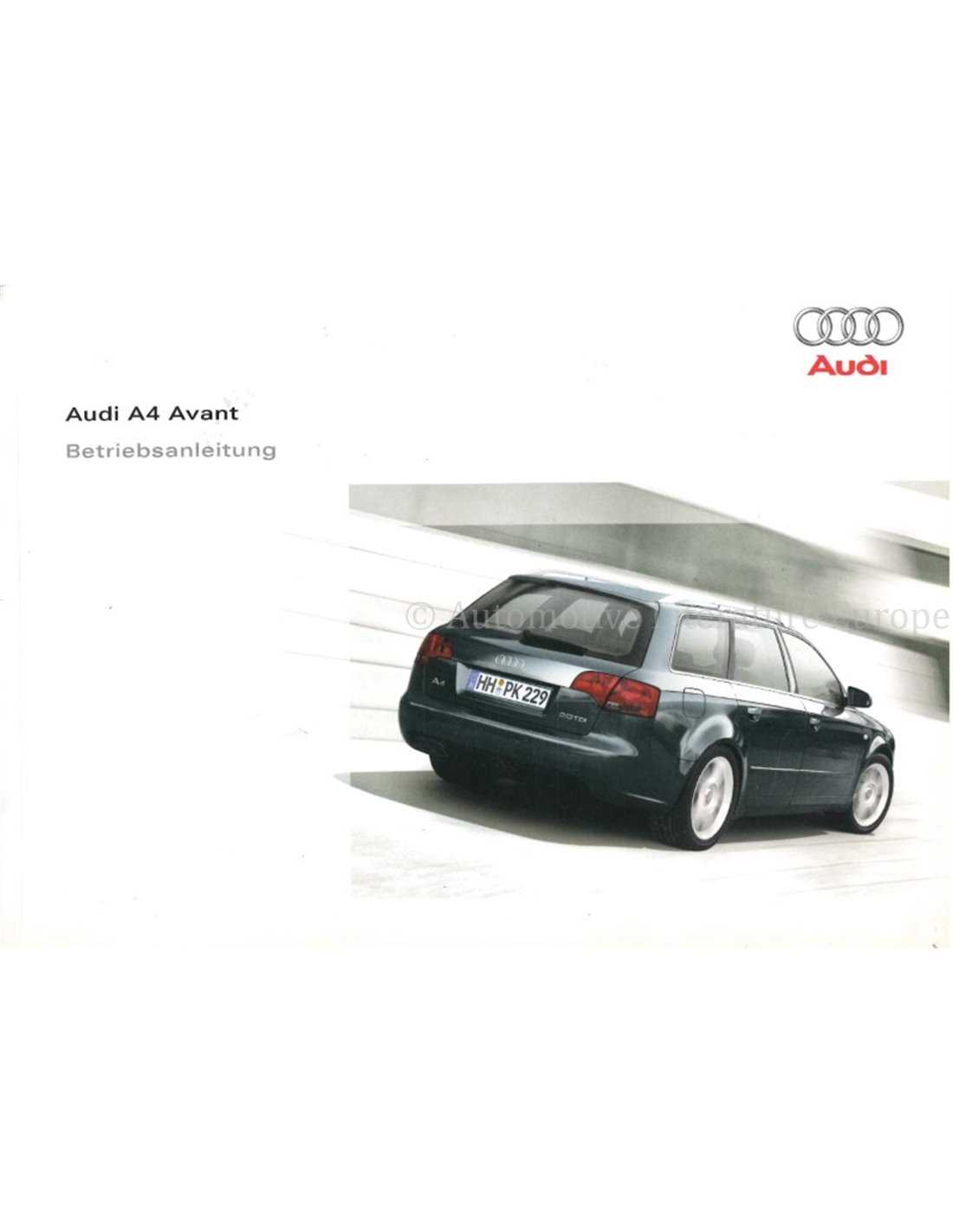 audi a4 b6 repair manual