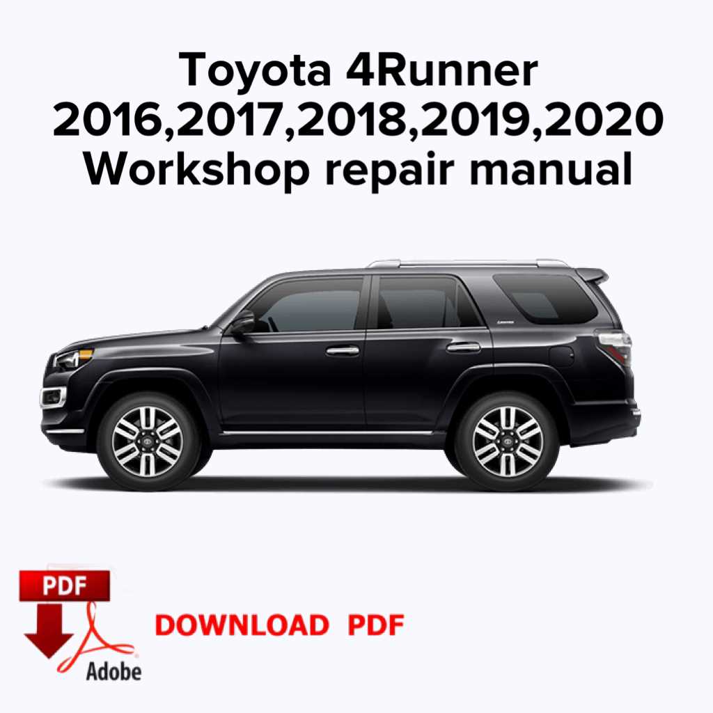 toyota vehicle repair manual