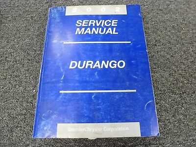 2002 dodge durango repair manual