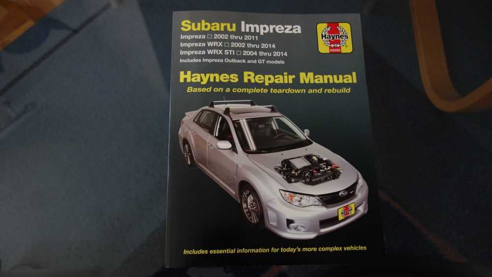 2002 wrx repair manual