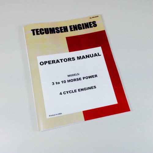 tecumseh small engine repair manual