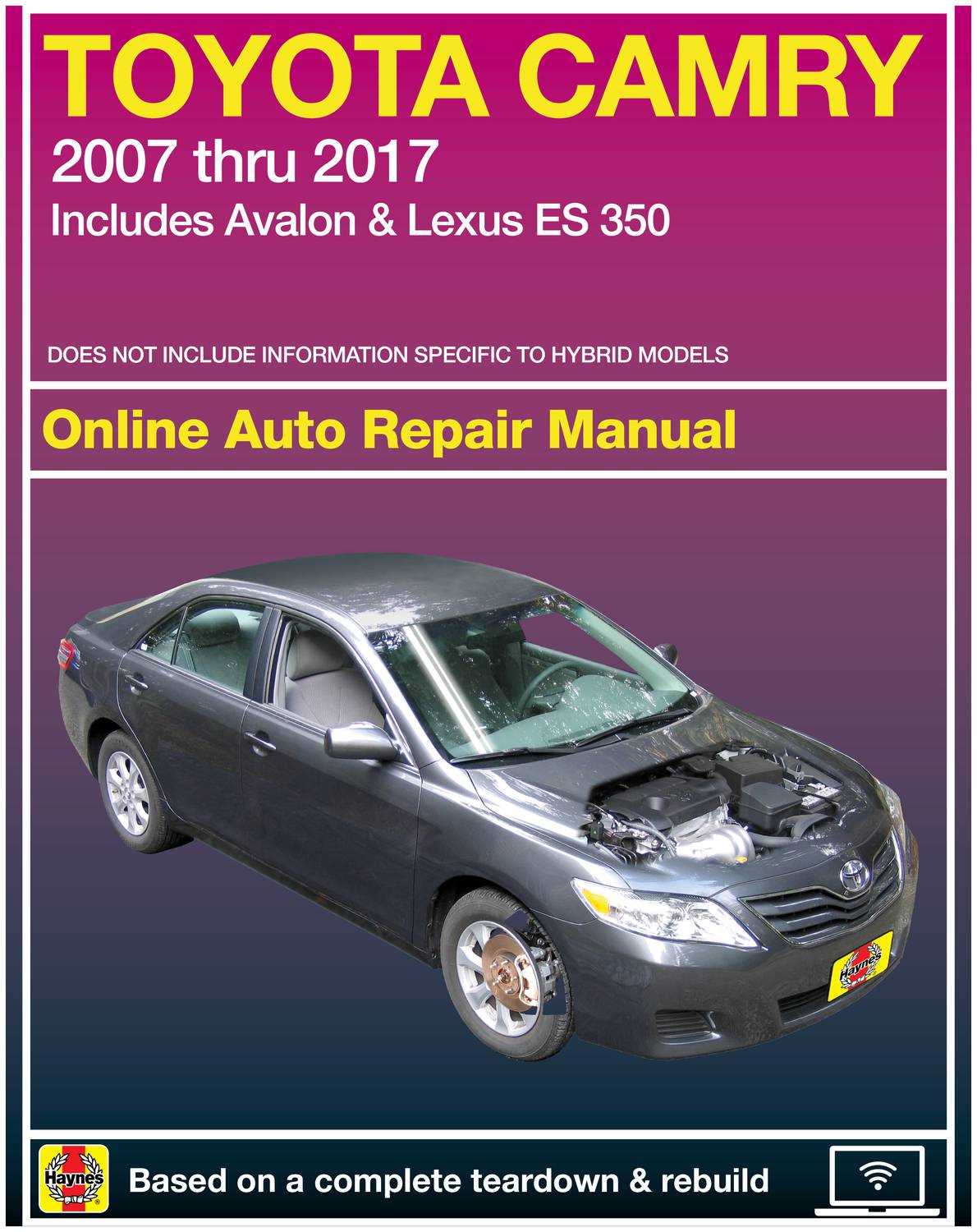 2010 toyota camry repair manual