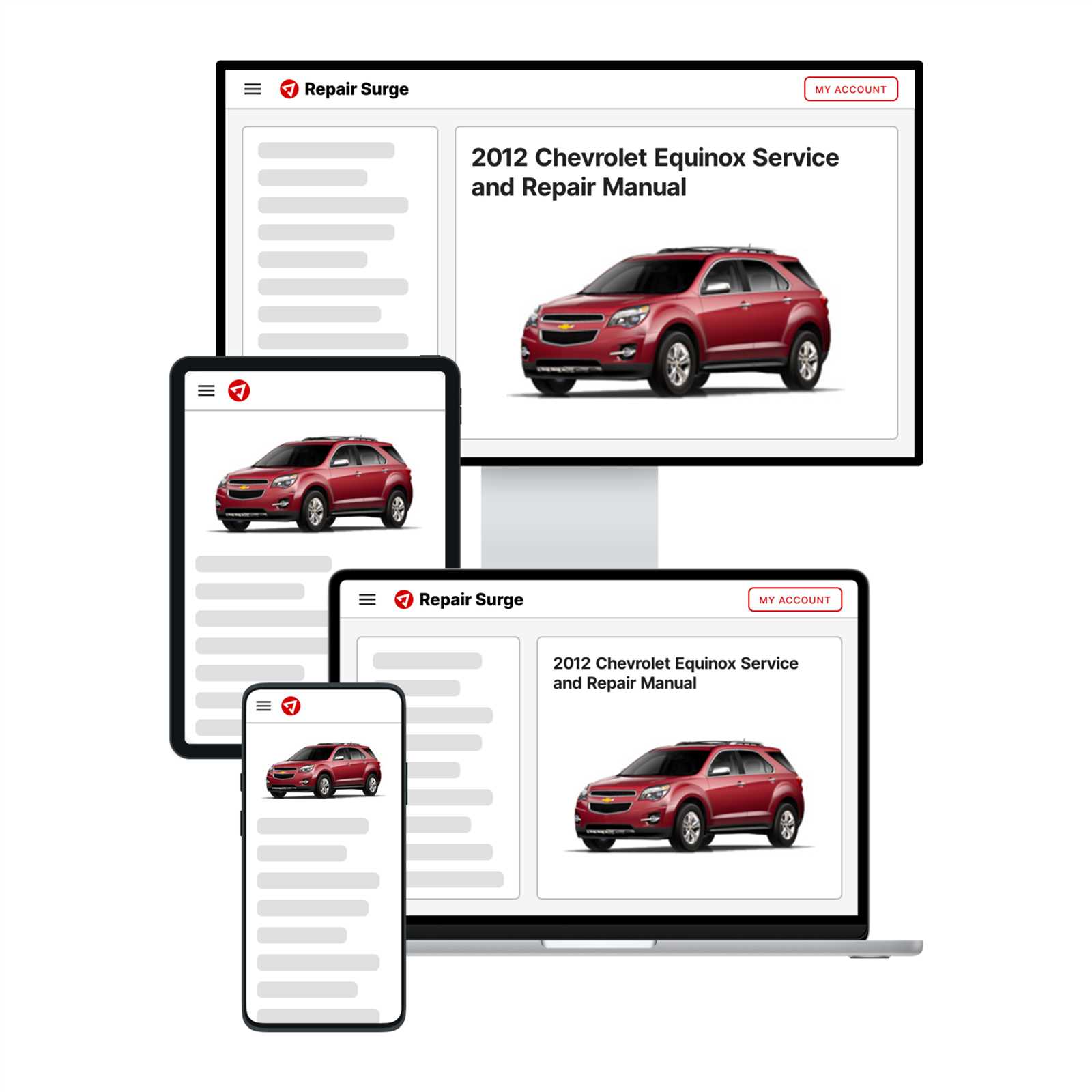 chevy equinox repair manual