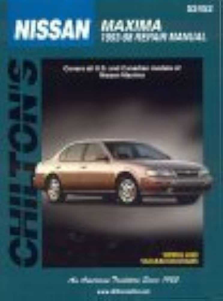 98 nissan maxima repair manual