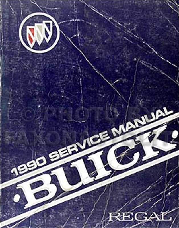 2001 buick regal repair manual