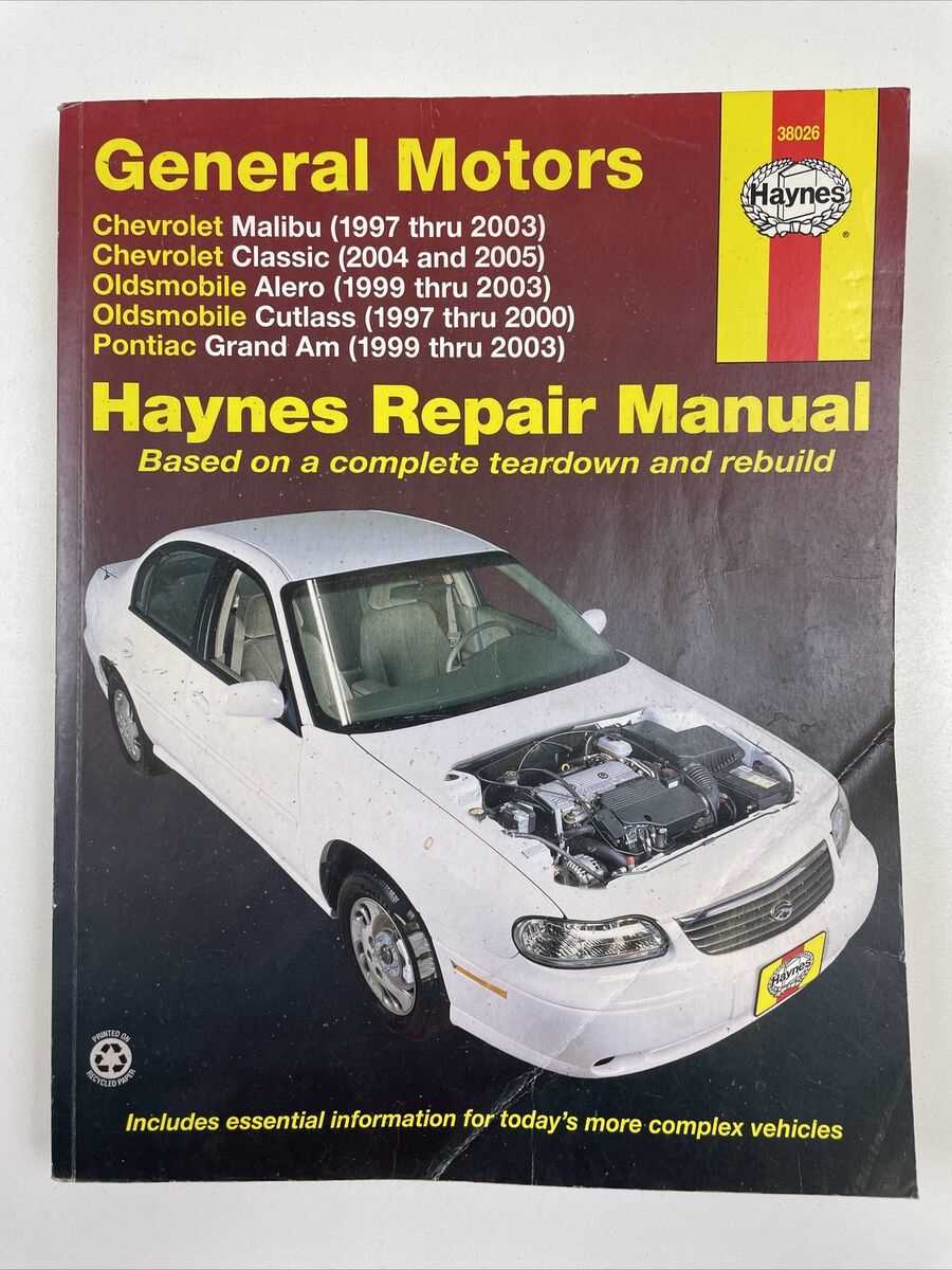 2005 chevy malibu repair manual