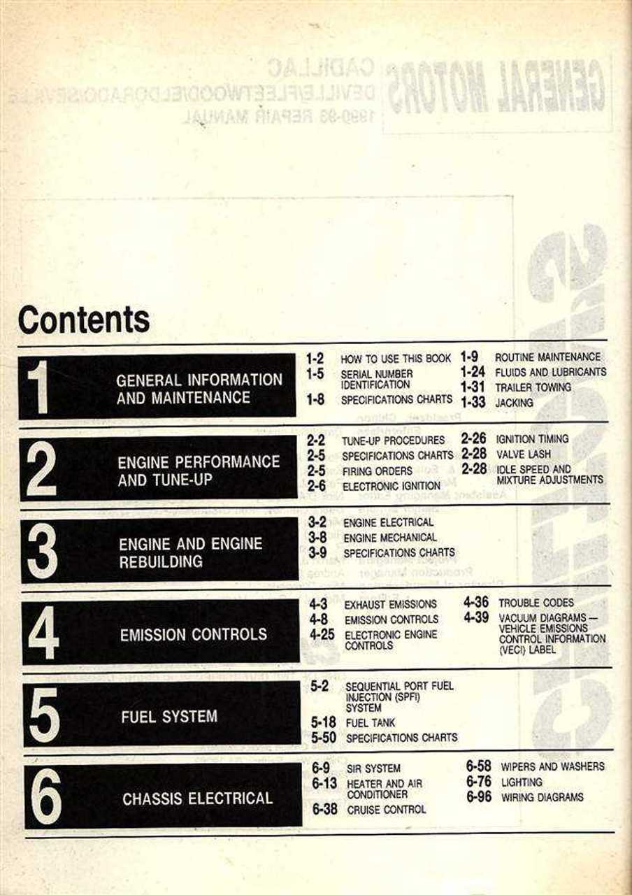 2002 cadillac eldorado repair manual