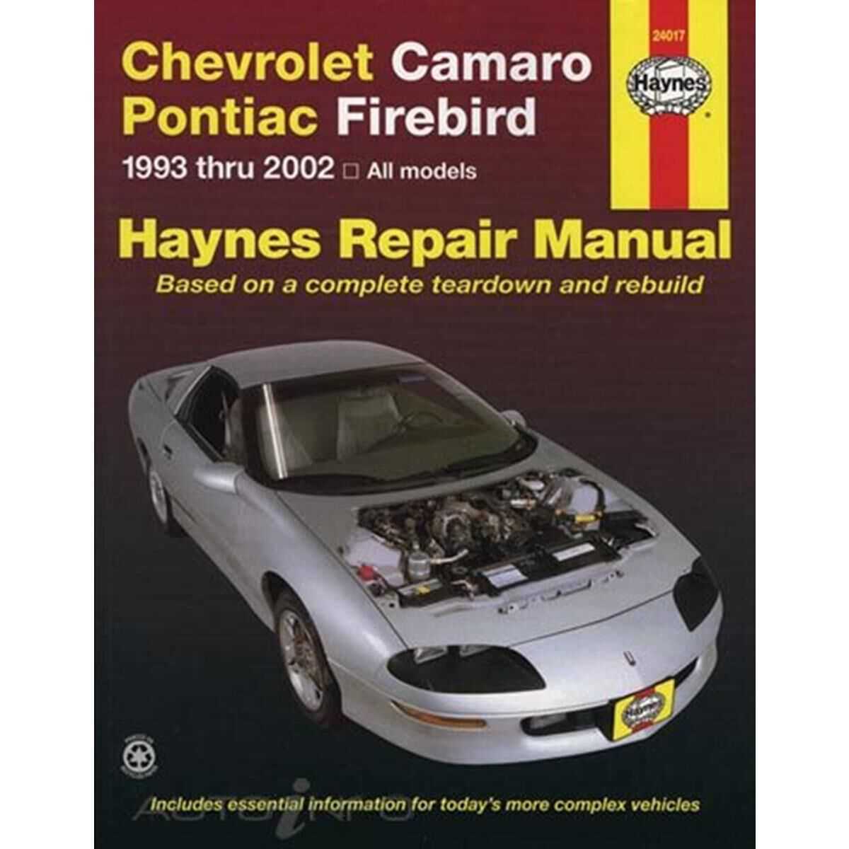 chevy camaro repair manual