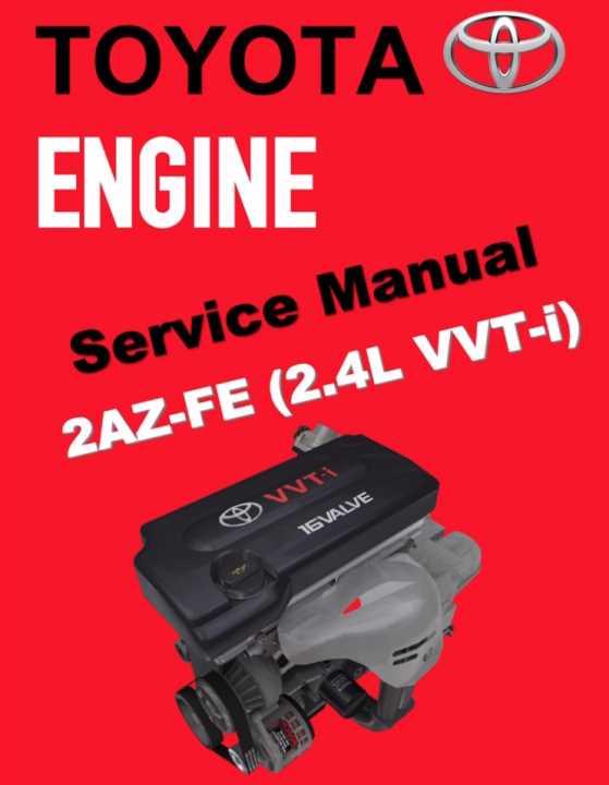 toyota 2tz fe engine repair manual