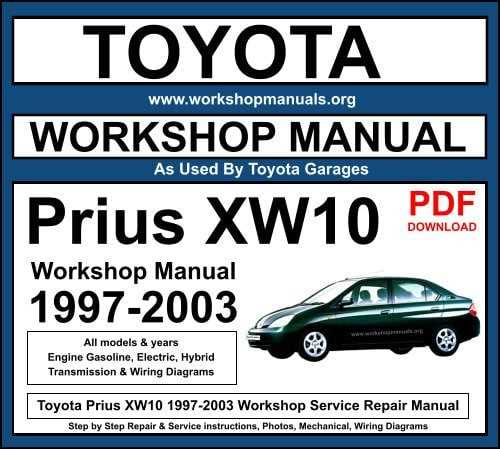 toyota avalon 1997 repair manual