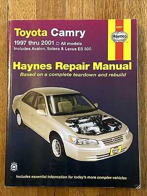 toyota avalon 1997 repair manual