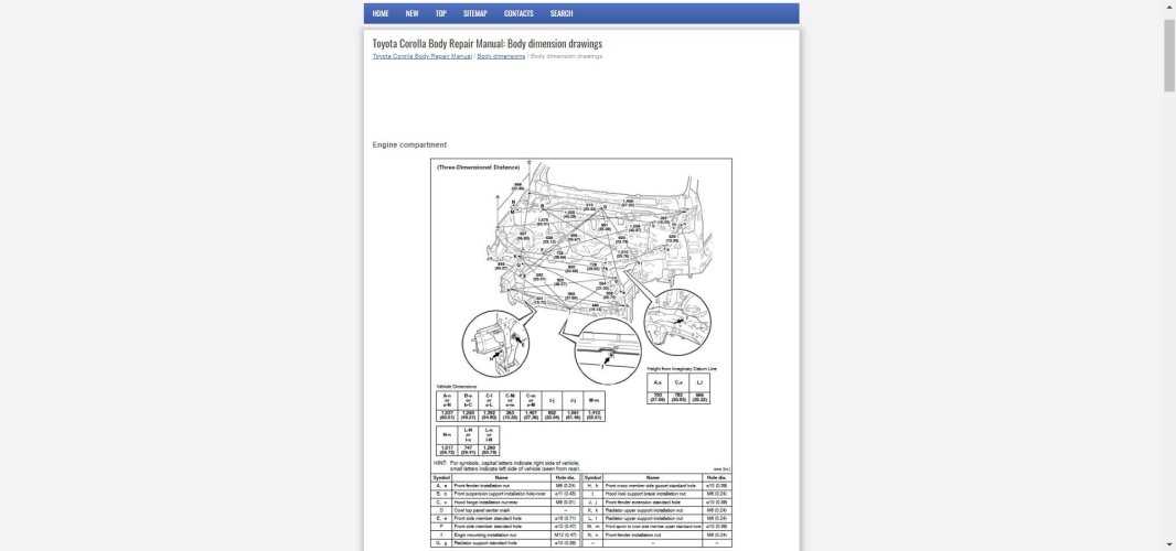 toyota body repair manual