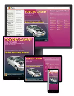 toyota camry 2002 2006 repair manual