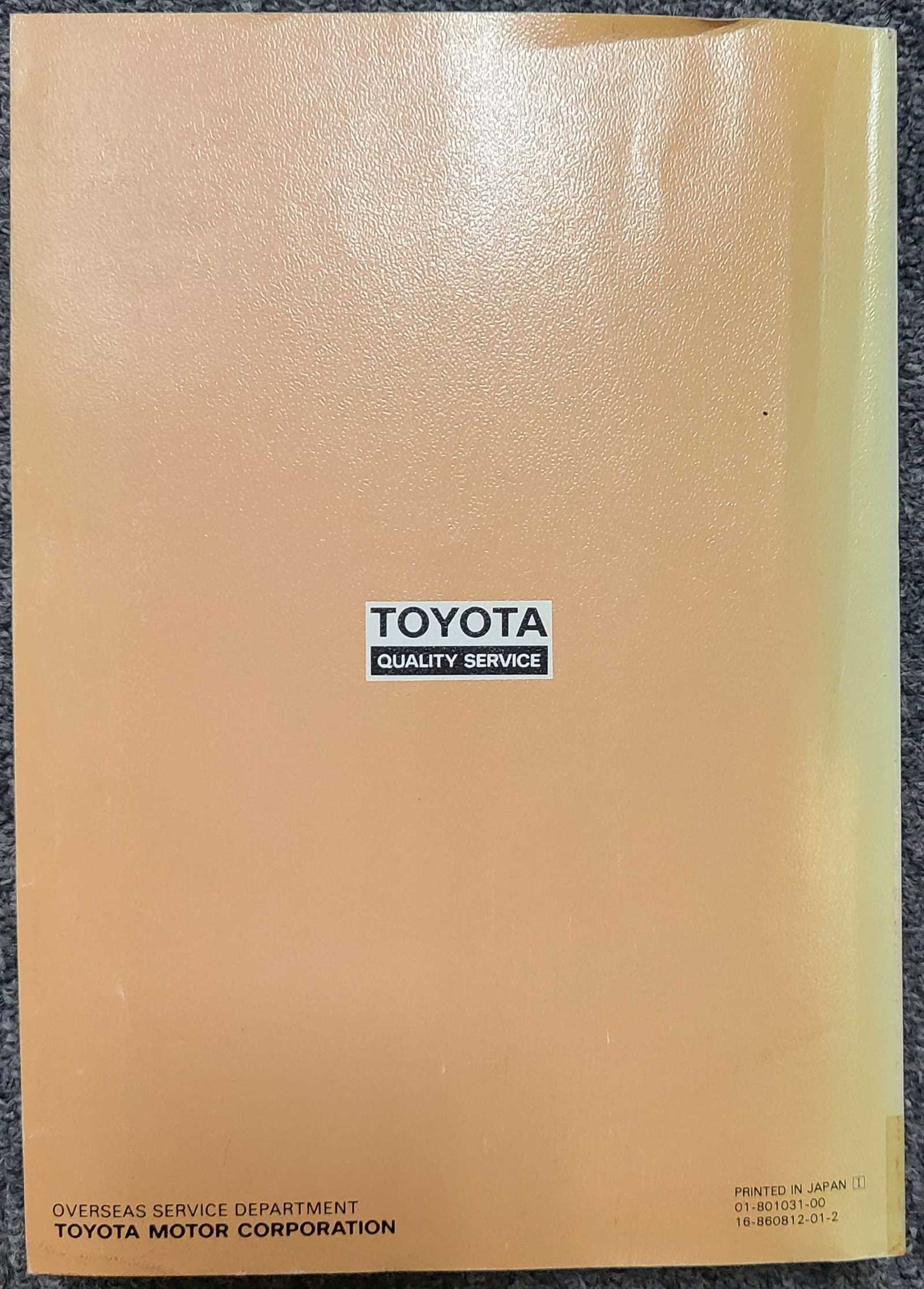 toyota coaster repair manual