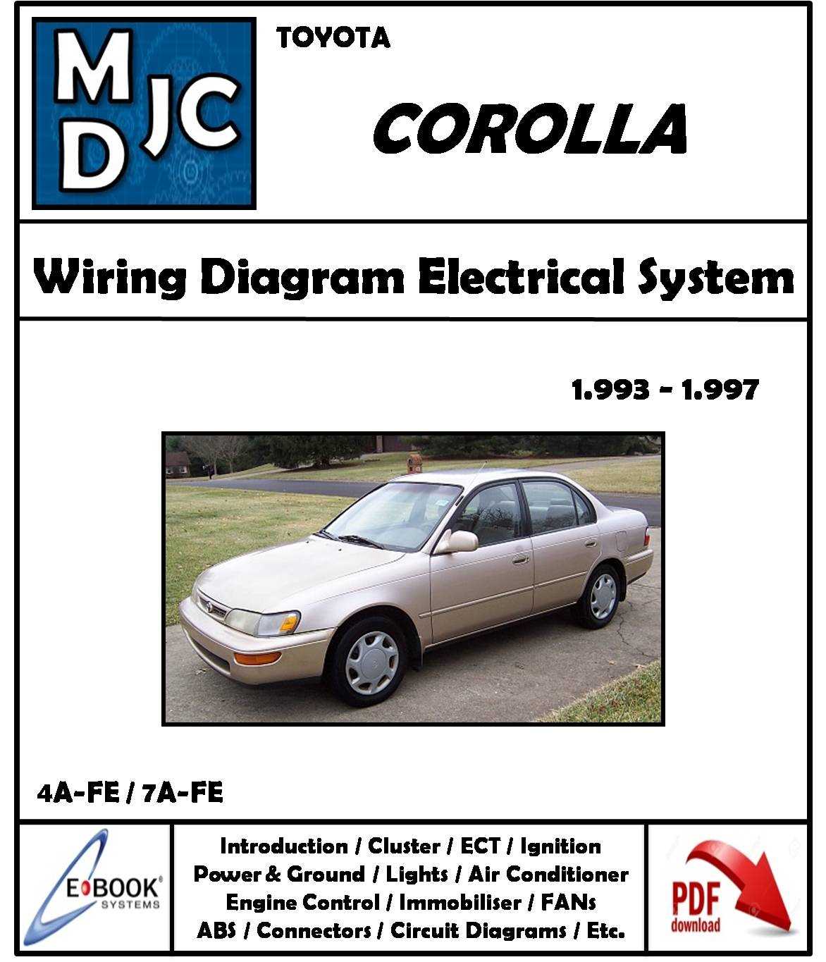 toyota corolla 1993 repair manual