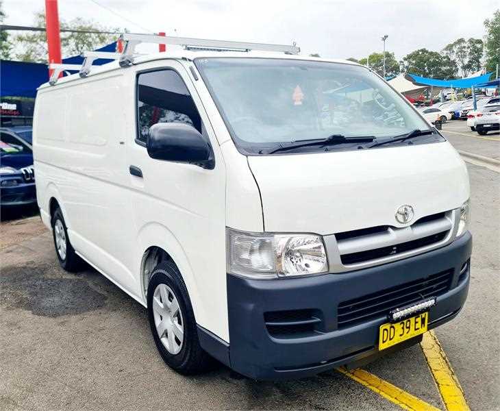 toyota hiace workshop repair manual 1989 to 2012