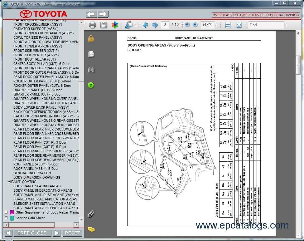 toyota rav4 repair manual