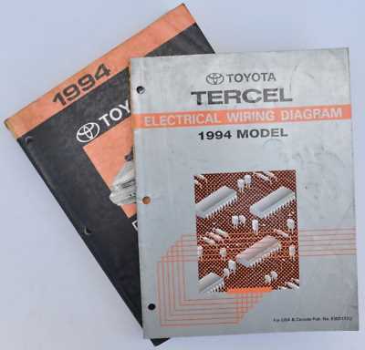 toyota tercel repair manual