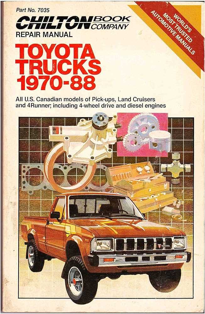 toyota truck repair manual