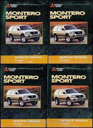 2001 mitsubishi montero xls repair manual