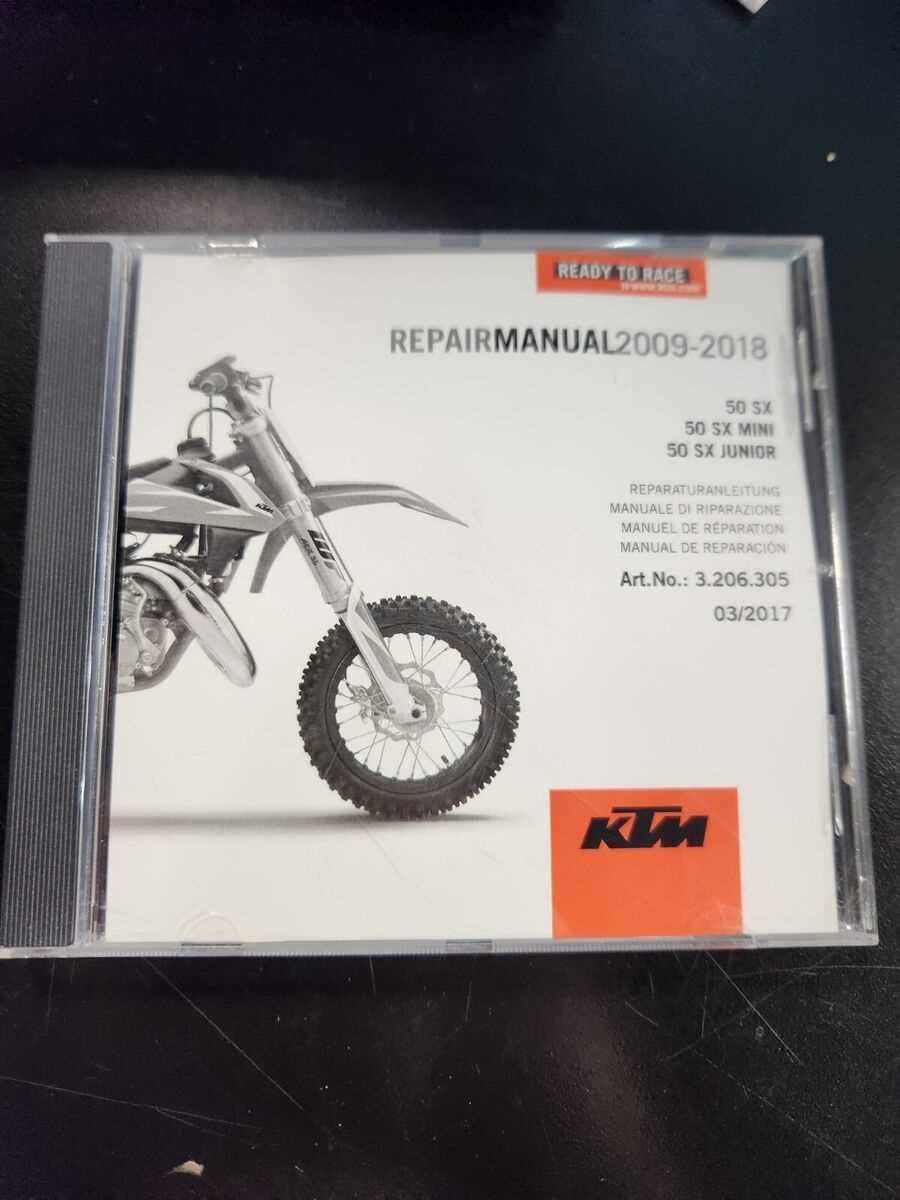 2019 ktm 50 sx repair manual