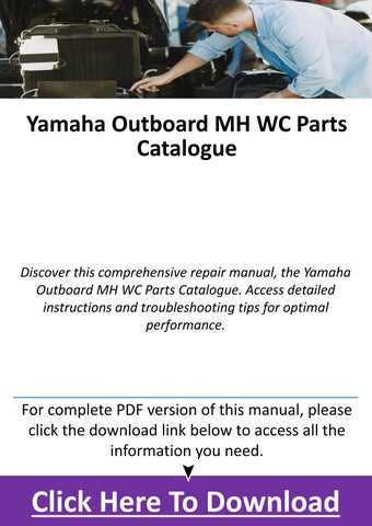 yamaha f70 repair manual