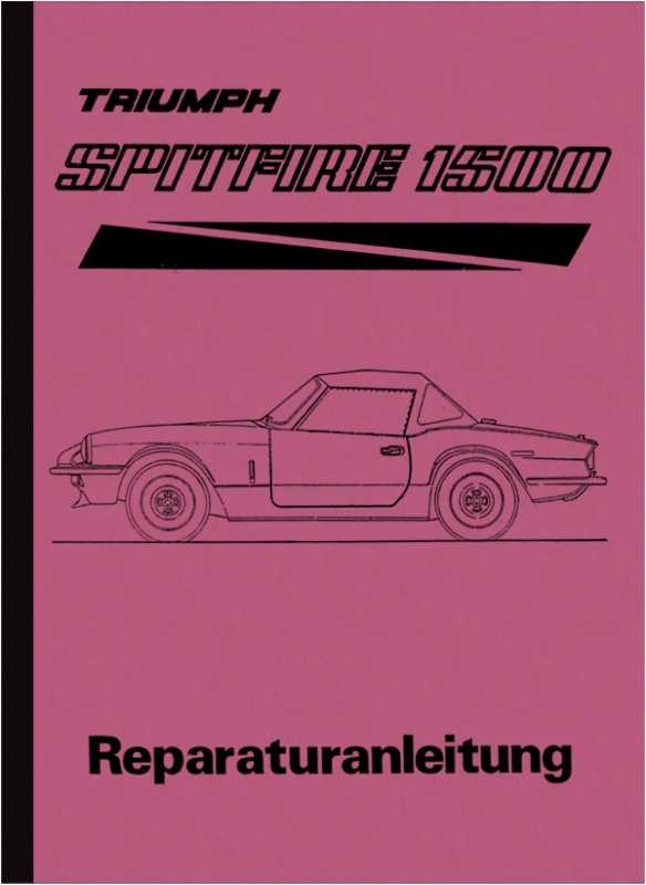 triumph spitfire repair manual