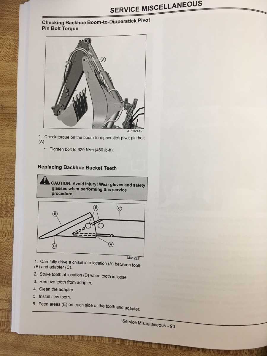 john deere 110 tractor loader backhoe service and repair manual