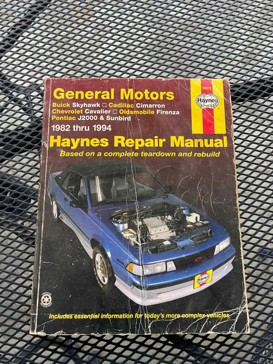 chevrolet cavalier repair manual