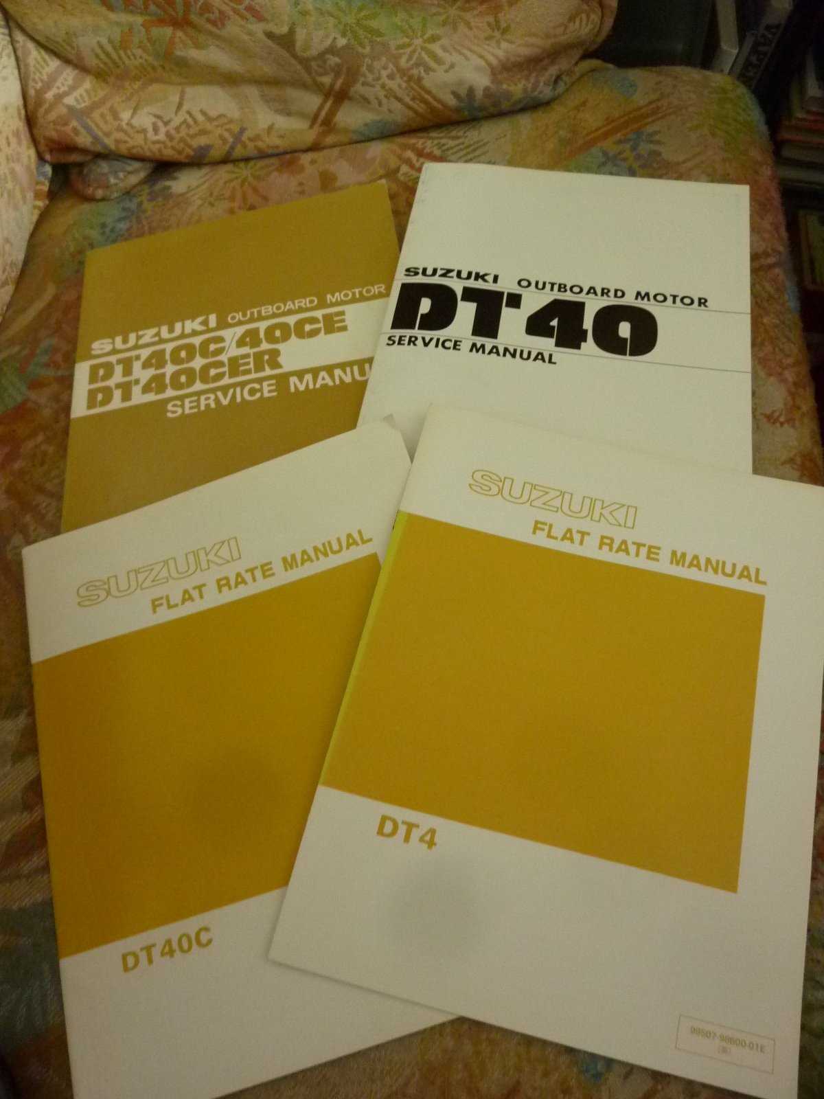 suzuki dt40 repair manual