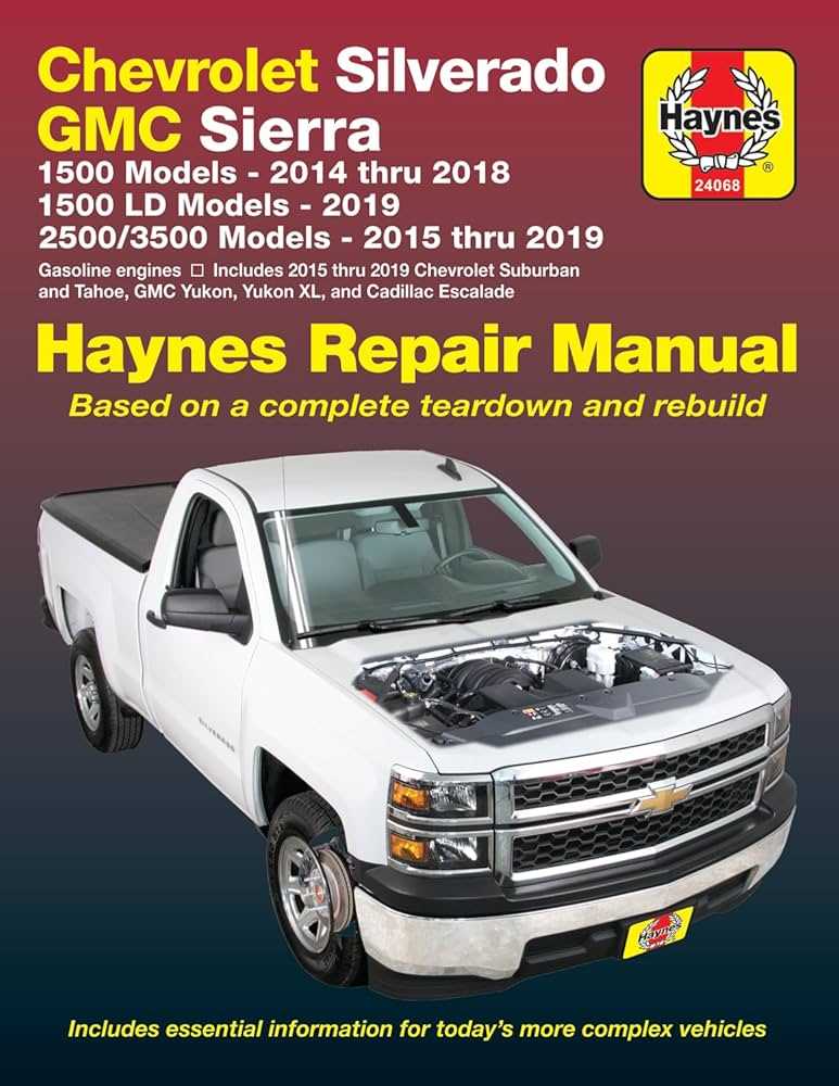 2014 chevy silverado repair manual