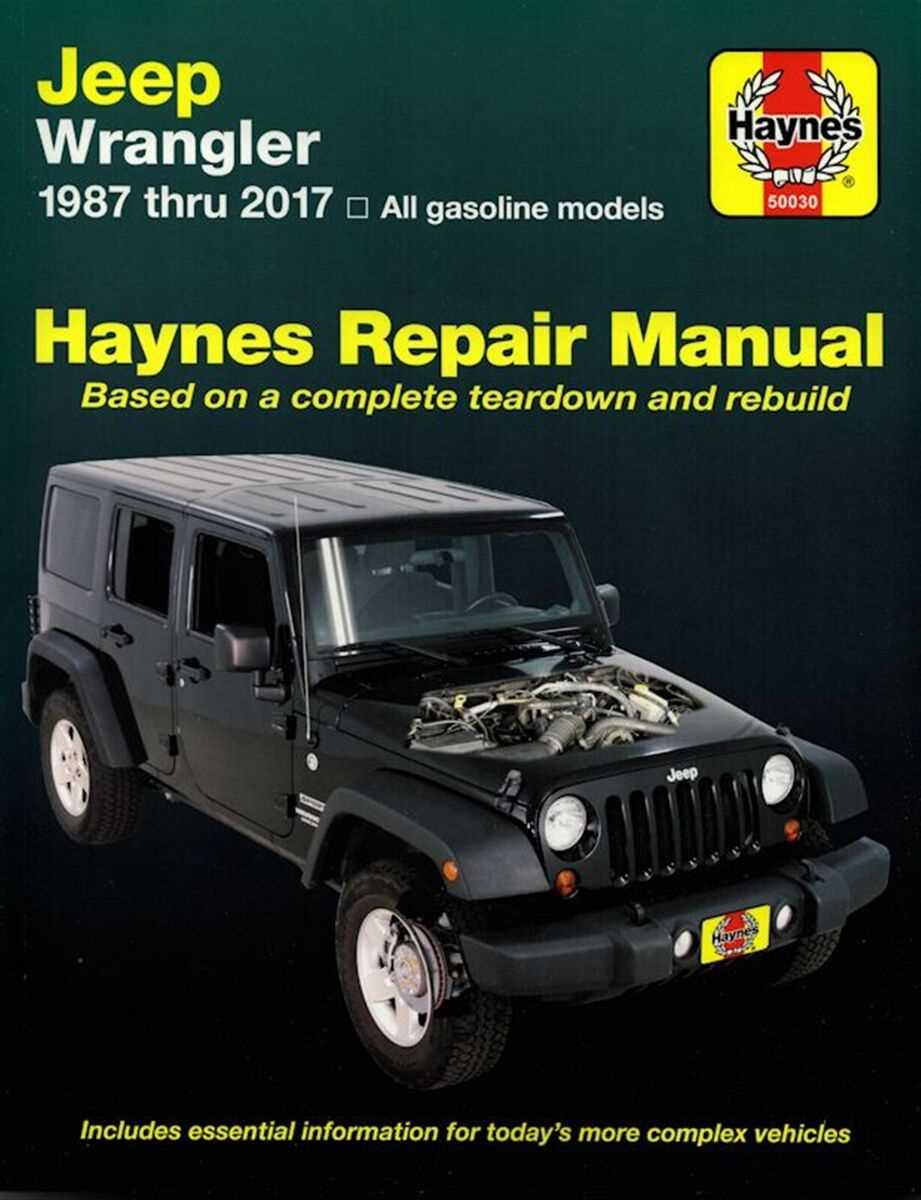 chilton jeep wrangler repair manual