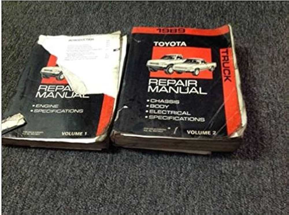 1989 toyota pickup repair manual