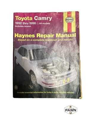 1997 toyota camry repair manual