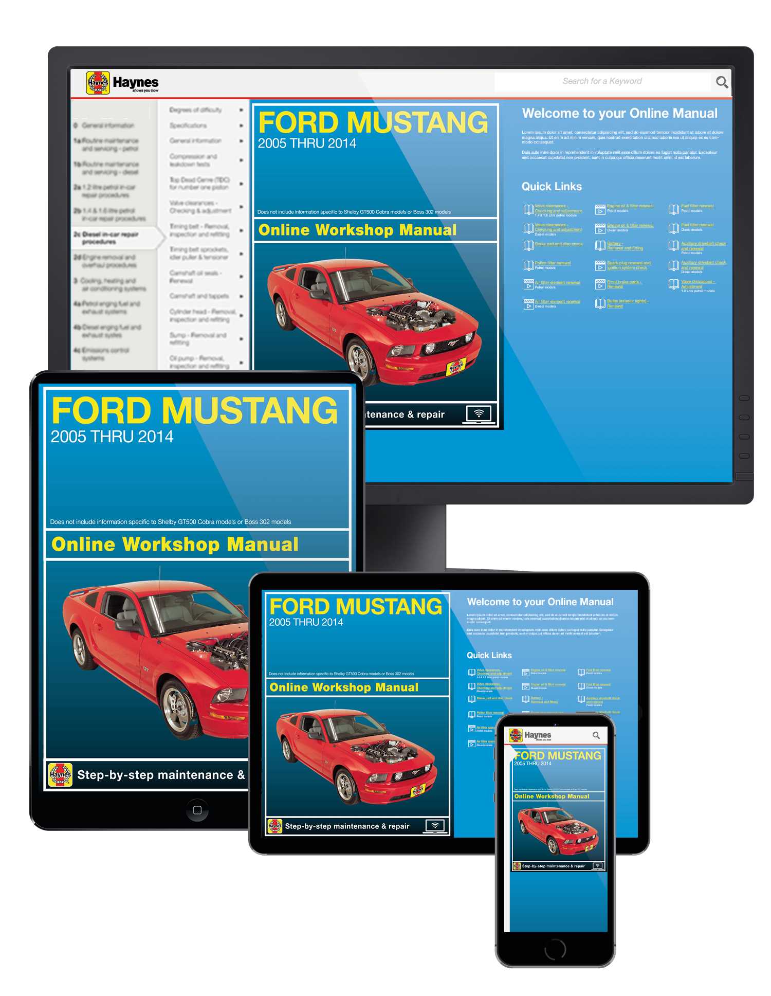 2011 ford mustang repair manual